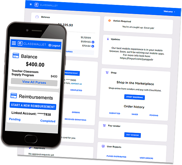 App in mobile & desktop